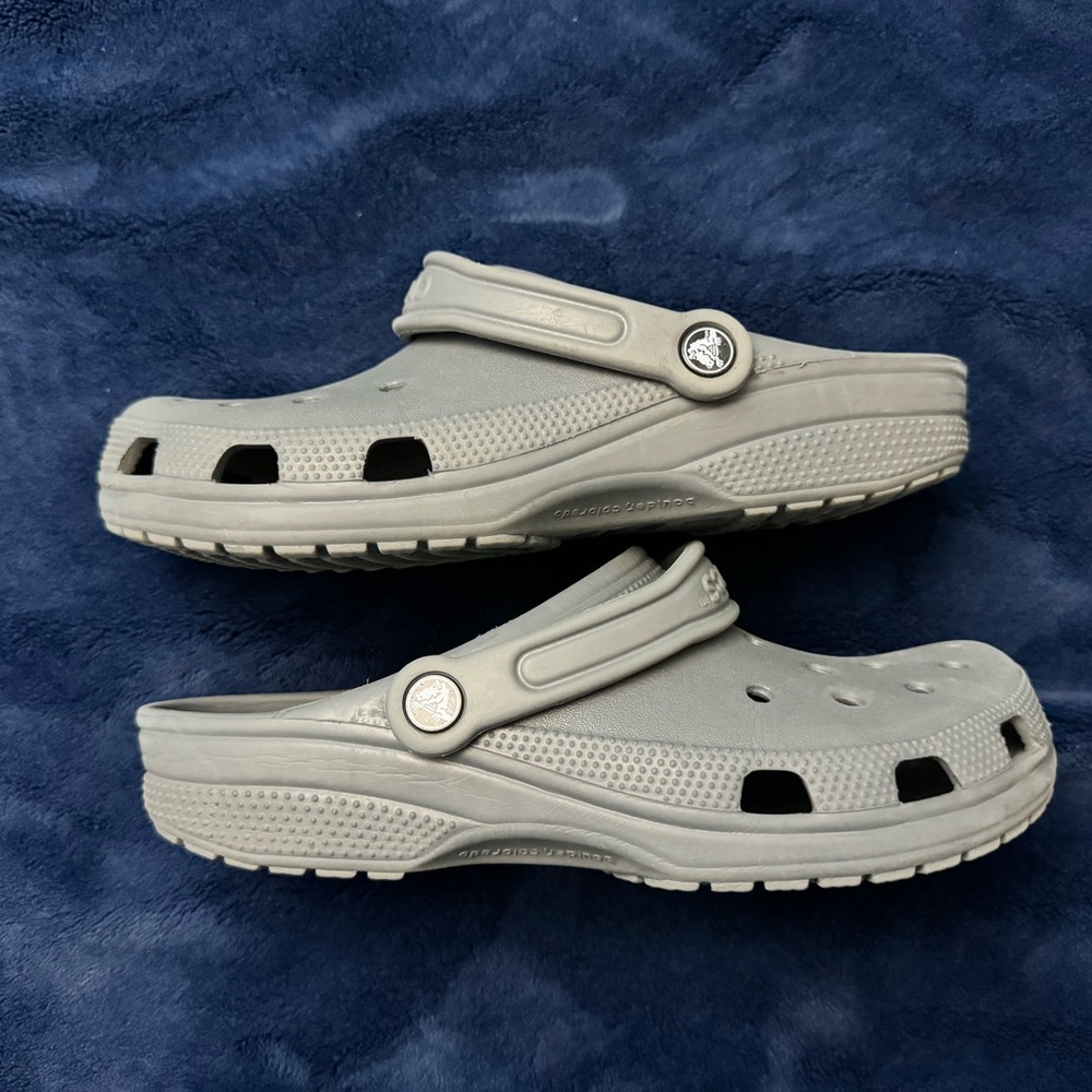 Gray Crocs